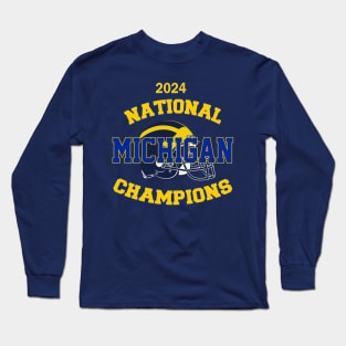 Michigan National Champions 2024 Long Sleeve T-Shirt